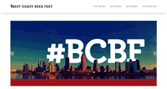 Desktop Screenshot of bestcoastbeerfest.com